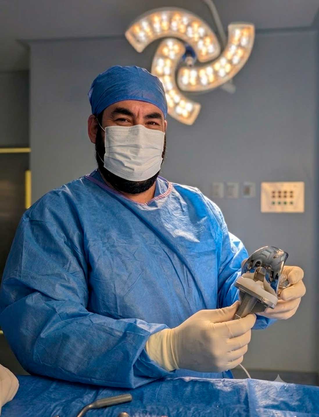 Prótesis de rodilla — procedimiento de reemplazo articular en León
